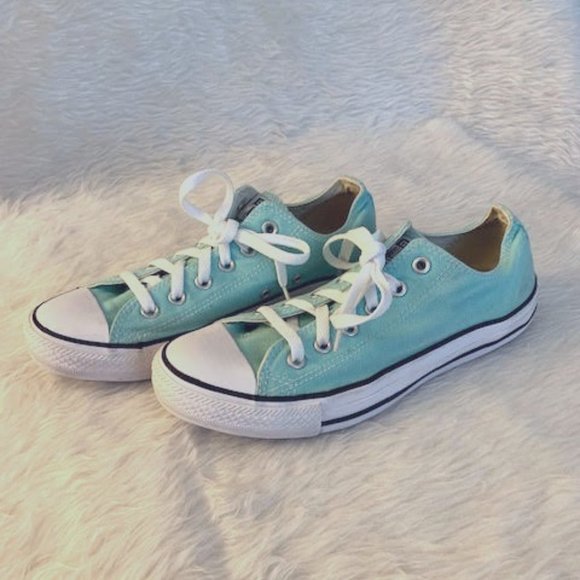 Converse Shoes - Mint Green Converse
